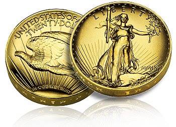 High Relief Gold Coins