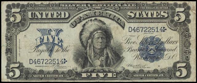 This 1899 $5 Silver Certificate Is Worth a few hundred dollars